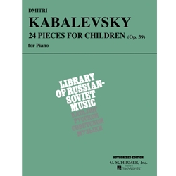 24 Pieces for Children, Op. 39 for Piano -  Piano