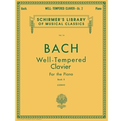The Well Tempered Clavier – Book 2 -  Piano