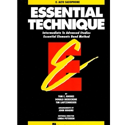 Essential Technique (Original Series) - 3 Alto Sax