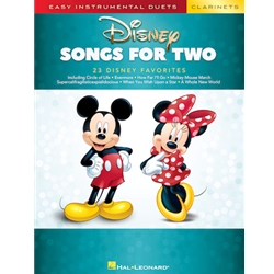 Disney Songs for Two Clarinets - Easy