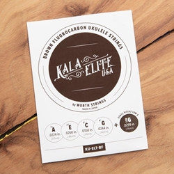 KU-ELT-BF Kala Elite Fluorocarbon Ukulele String Set