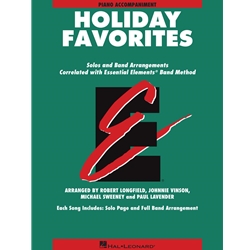 Essential Elements Holiday Favorites -  Piano