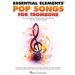 Essential Elements Pop Songs For Trombone - Easy Trombone