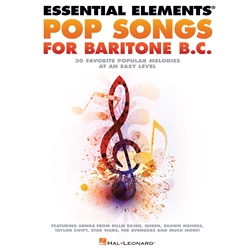 Essential Elements Pop Songs For Baritone B.C. - Easy