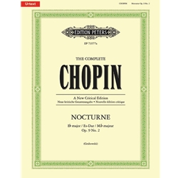 Nocturne In E Flat Major, Op. 9 No. 2 -  Piano