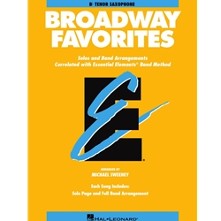 Essential Elements Broadway Favorites - 1 Tenor Sax