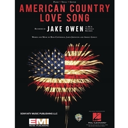 American Country Love Song -  Piano-Vocal-Guitar