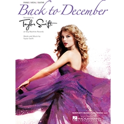 Back to December -  Piano-Vocal-Guitar