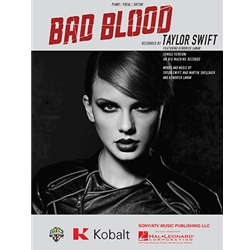 Bad Blood -  Piano-Vocal-Guitar