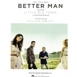 Better Man - Piano-Vocal-Guitar