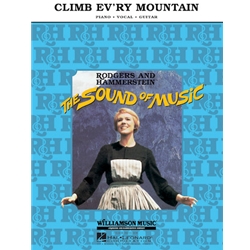 Climb Ev'ry Mountain -  Piano-Vocal-Guitar