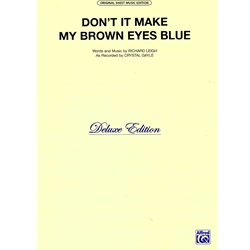 Don't It Make My Brown Eyes Blue - Piano-Vocal-Guitar
