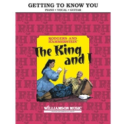 Getting to Know You -  Piano-Vocal-Guitar