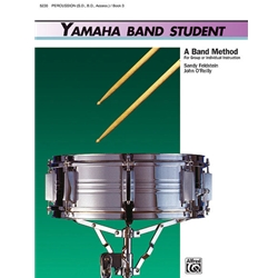 Yamaha Band Student - Book 3 - Intermediate Percussion