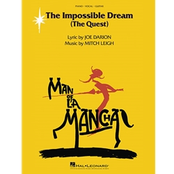 The Impossible Dream (The Quest) - From Man of La Mancha -  Piano-Vocal-Guitar