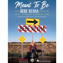 Meant To Be -  Piano-Vocal-Guitar