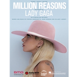 Million Reasons -  Piano-Vocal-Guitar