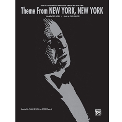 Theme from New York, New York -  Piano-Vocal-Guitar
