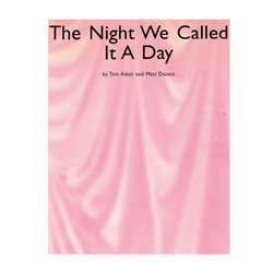 The Night We Called It A Day -  Piano-Vocal-Guitar