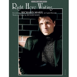 Right Here Waiting -  Piano-Vocal-Guitar