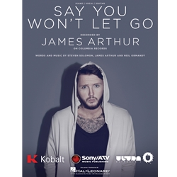 Say You Won't Let Go -  Piano-Vocal-Guitar