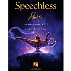 Speechless (from Aladdin) -  Piano-Vocal-Guitar
