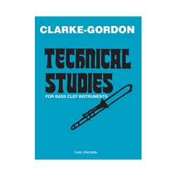 Technical Studies for Bass Clef Instrument -  Trombone