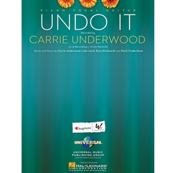 Undo It -  Piano-Vocal-Guitar