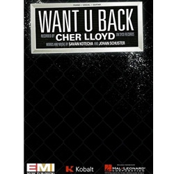 Want U Back -  Piano-Vocal-Guitar