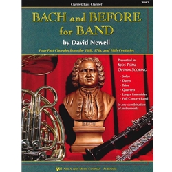 Bach and Before for Band - Mixed Levels Bass Clarinet, Clarinet