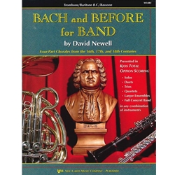 Bach and Before for Band - Mixed Levels Baritone B.C., Trombone
