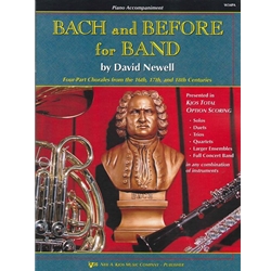 Bach and Before for Band - Mixed Levels Piano Accompaniment