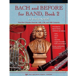 Bach and Before for Band - Book 2 - Mixed Levels Alto Clarinet