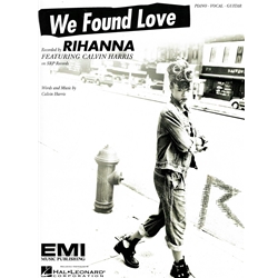We Found Love - Piano-Vocal-Guitar