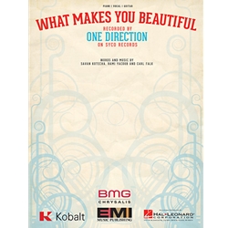 What Makes You Beautiful -  Piano-Vocal-Guitar