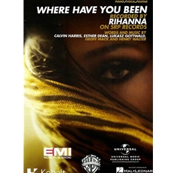 Where Have You Been -  Piano-Vocal-Guitar