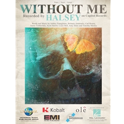 Without Me -  Piano-Vocal-Guitar