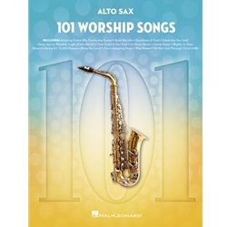 101 Worship Songs for Alto Sax -  Alto Sax