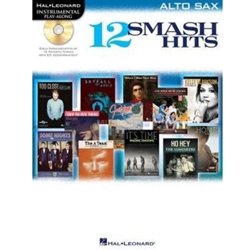 12 Smash Hits for Alto Sax w/ CD -  Alto Sax