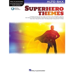 Superhero Themes for Alto Sax -  Alto Sax