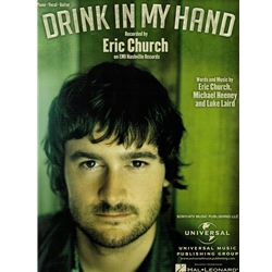 Drink In My Hand -  Piano-Vocal-Guitar