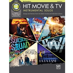 Hit Movie & TV Instrumental Solos for Alto Sax -  Alto Sax