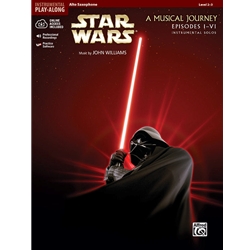 Star Wars A Musical Journey Episodes 1 - 6 -  Alto Sax