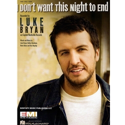 I Don't Want This Night To End - Piano-Vocal-Guitar