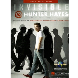 Invisible - Piano-Vocal-Guitar
