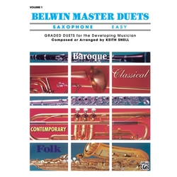 Belwin Master Duets, Volume 1 for Saxophone -  Saxophone