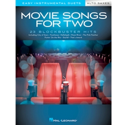 Movie Songs for Two Alto Saxes -  Alto Sax