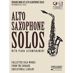 Rubank Book of Alto Saxophone Solos - Intermediate Alto Sax