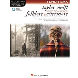 Taylor Swift - Selections From Folklore & Evermore for Tenor Sax -  Tenor Sax
