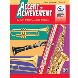 Accent On Achievement - Book 2 - Beginning Alto Sax